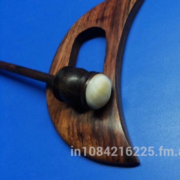 Wood Shawl Pin - D shape hottest accessory hair pin 